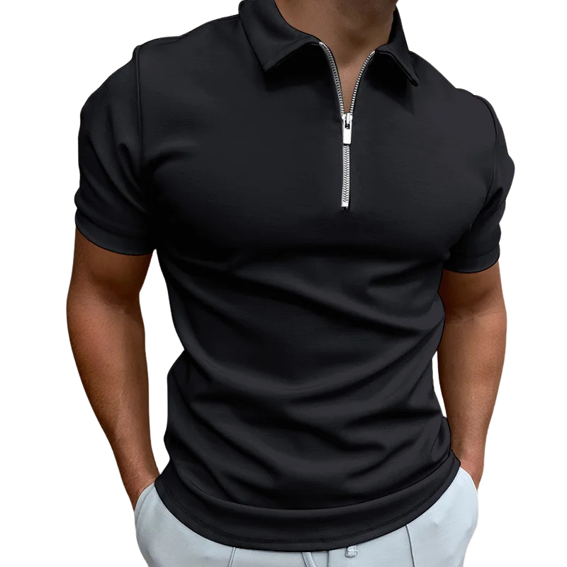 NOVAK | MODERNI POLO S POL ZIPPOM