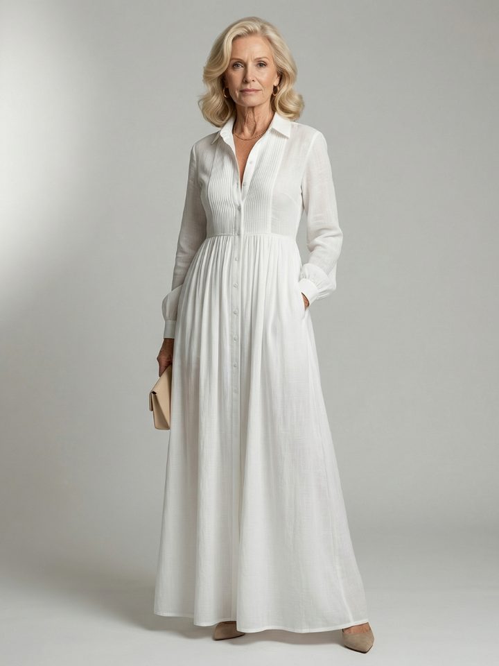 NOVAK | Maxi obleka Soft Flow Lioren