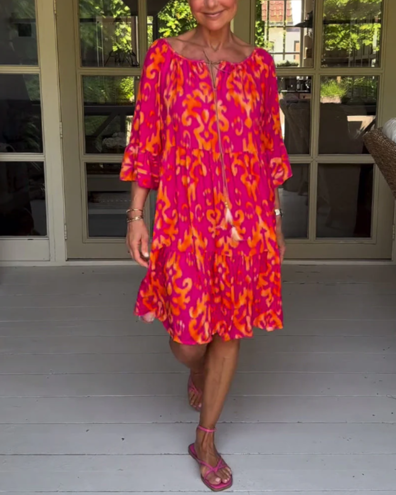 ARIMEA - Bohemian Casual Dress
