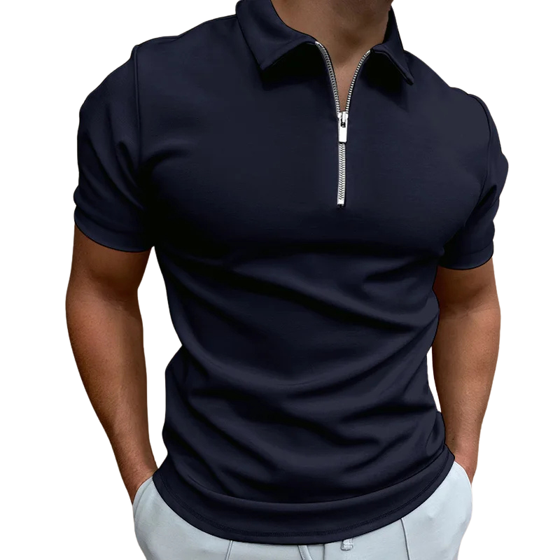NOVAK | MODERNI POLO S POL ZIPPOM