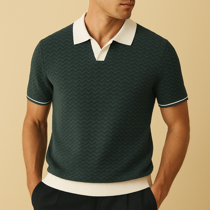 NOVAK | POLO MAJICA IZ RICCIO TKANINE