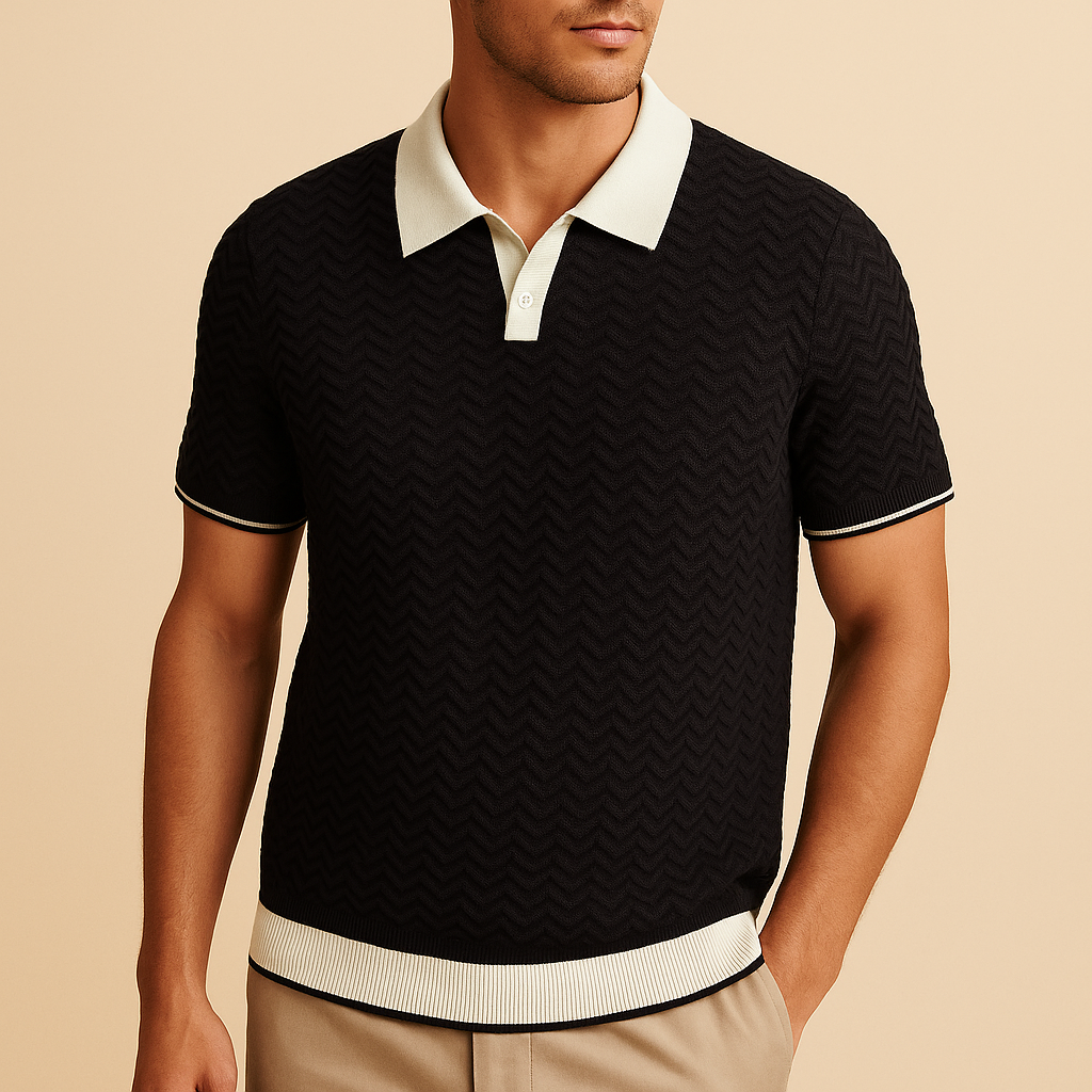NOVAK | POLO MAJICA IZ RICCIO TKANINE