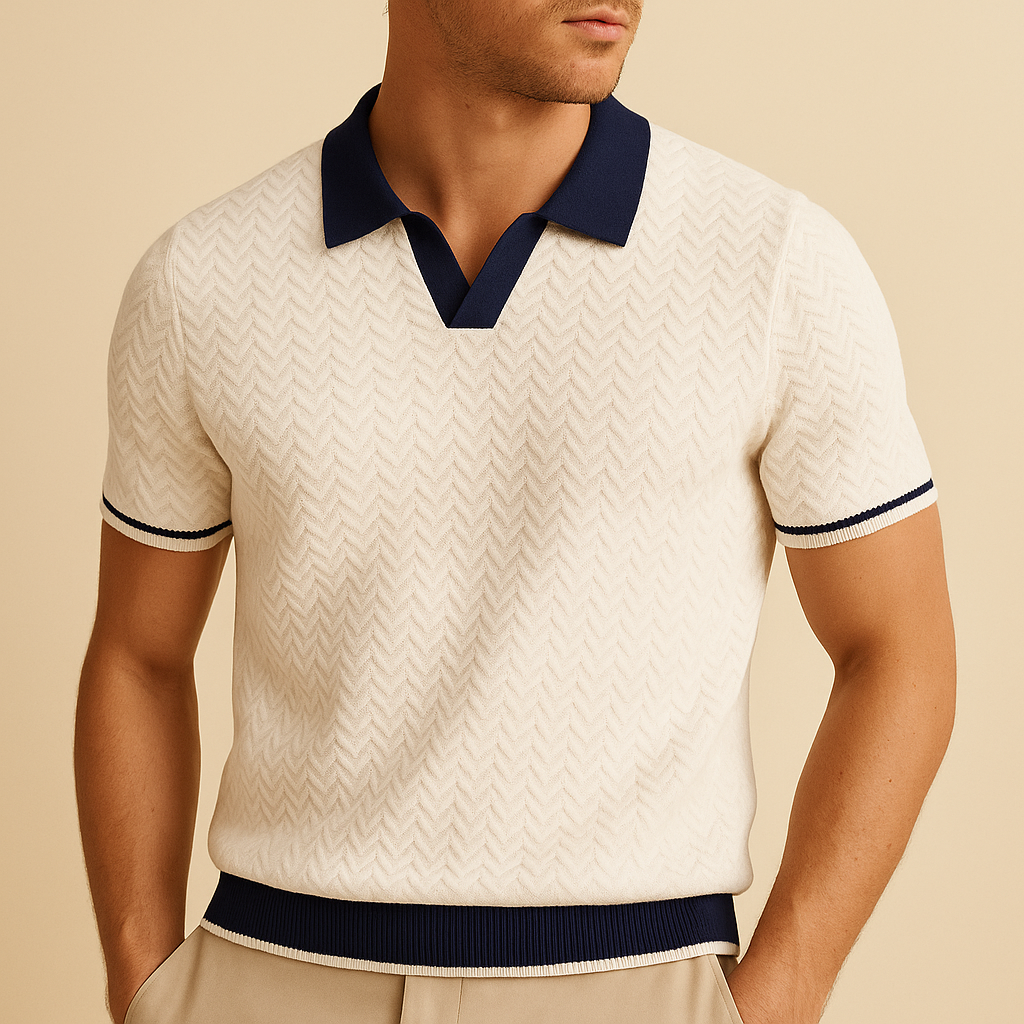 NOVAK | POLO MAJICA IZ RICCIO TKANINE