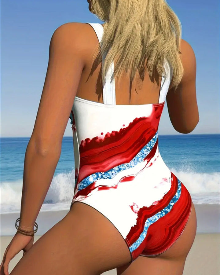 Bikini Enodelni S Potiskom