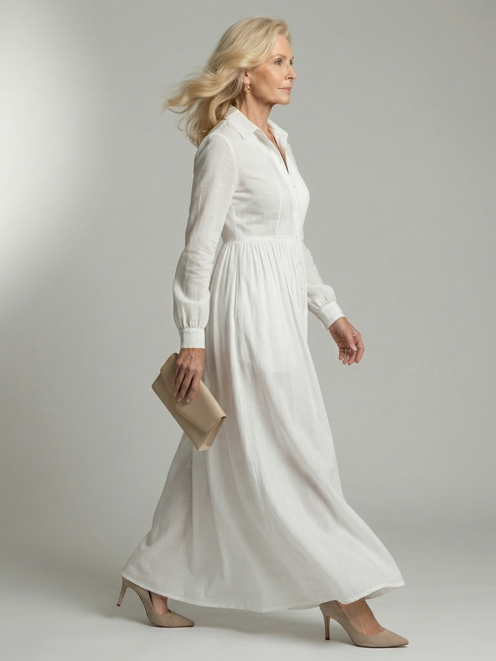 NOVAK | Maxi obleka Soft Flow Lioren