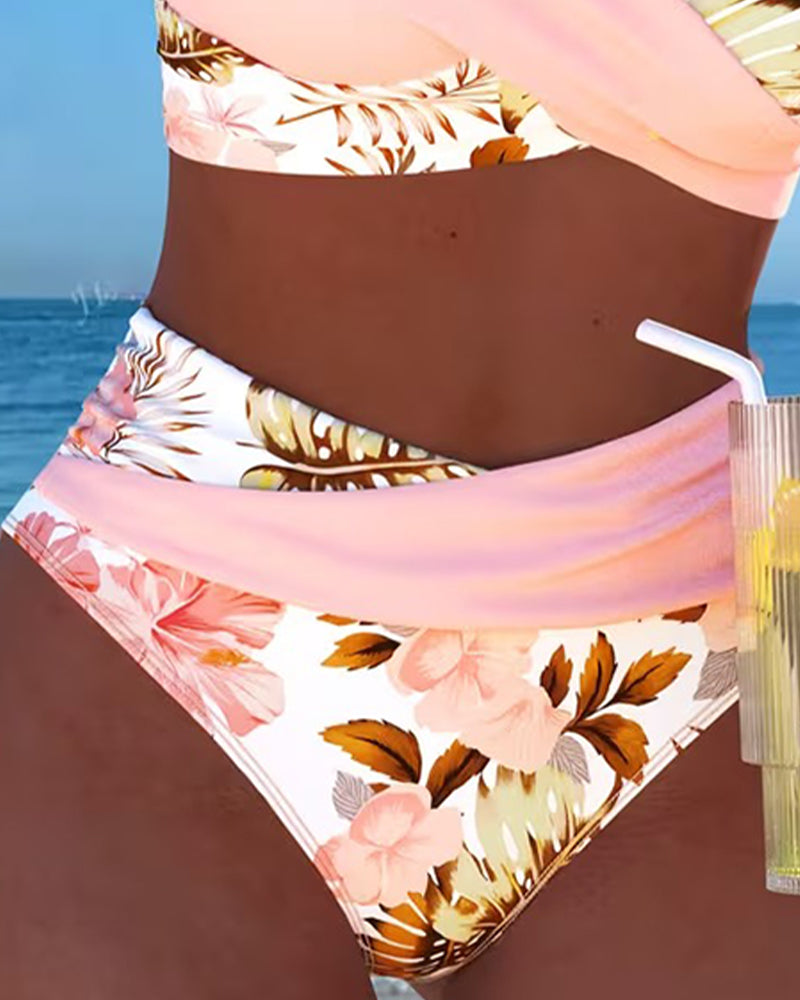 Bikini Kontrastna Cvetlična Odkritja