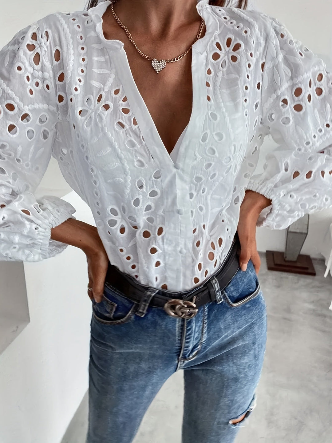 Roselina – Vezena bluza