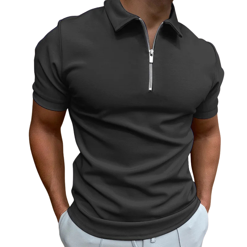 NOVAK | MODERNI POLO S POL ZIPPOM