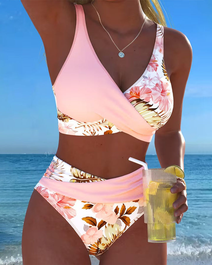 Bikini Kontrastna Cvetlična Odkritja