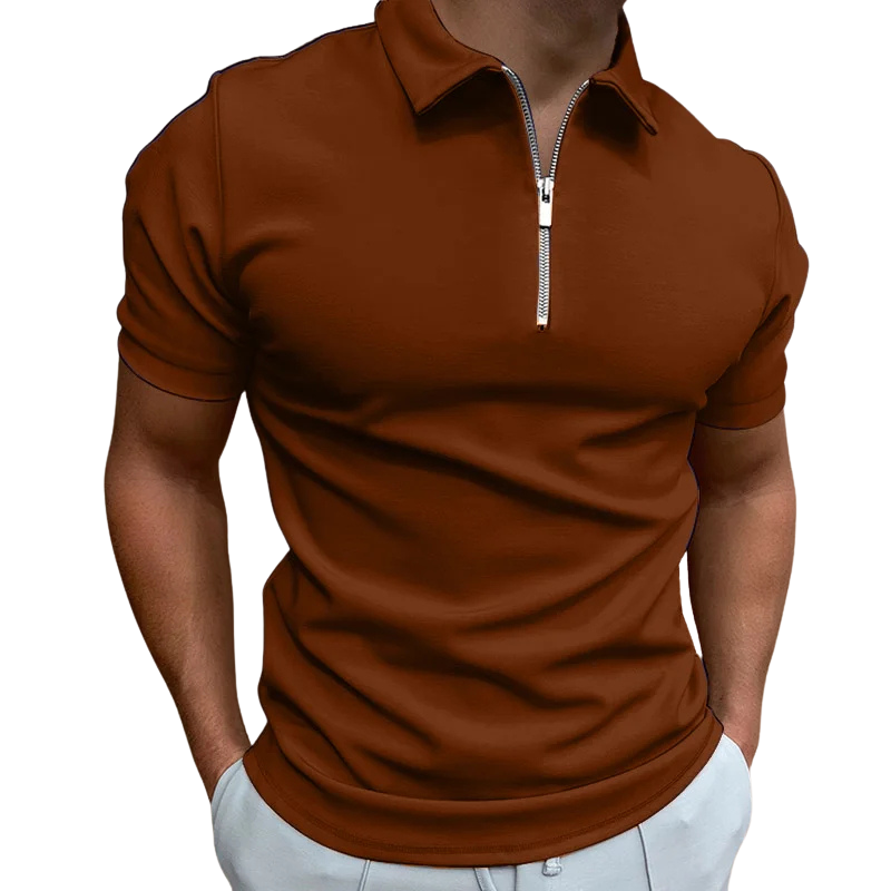 NOVAK | MODERNI POLO S POL ZIPPOM