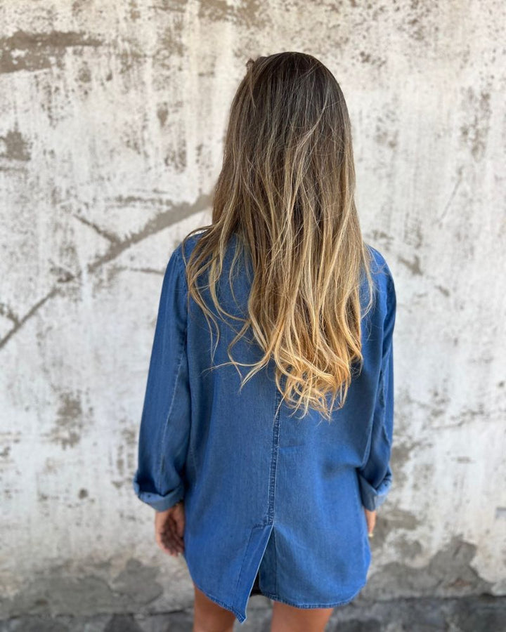MIREIA - Ležeren denim blazer