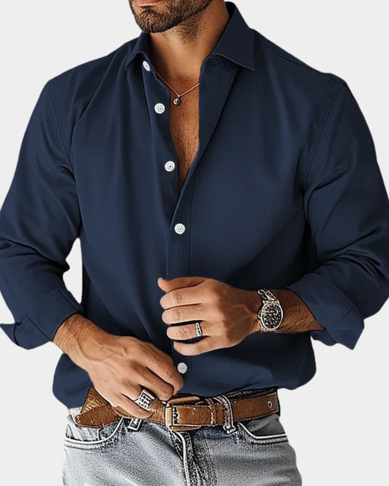 NOVAK | SLIM FIT GUMBNA SRAJCA ZA MOŠKE