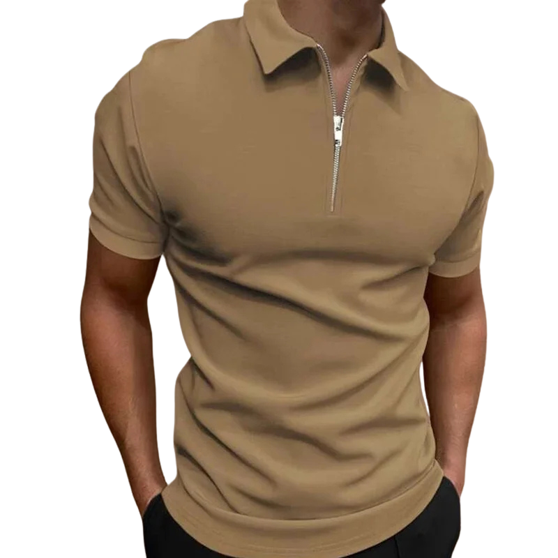 NOVAK | MODERNI POLO S POL ZIPPOM