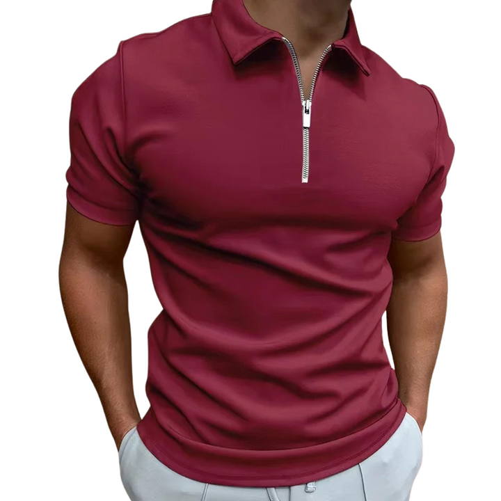 NOVAK | MODERNI POLO S POL ZIPPOM