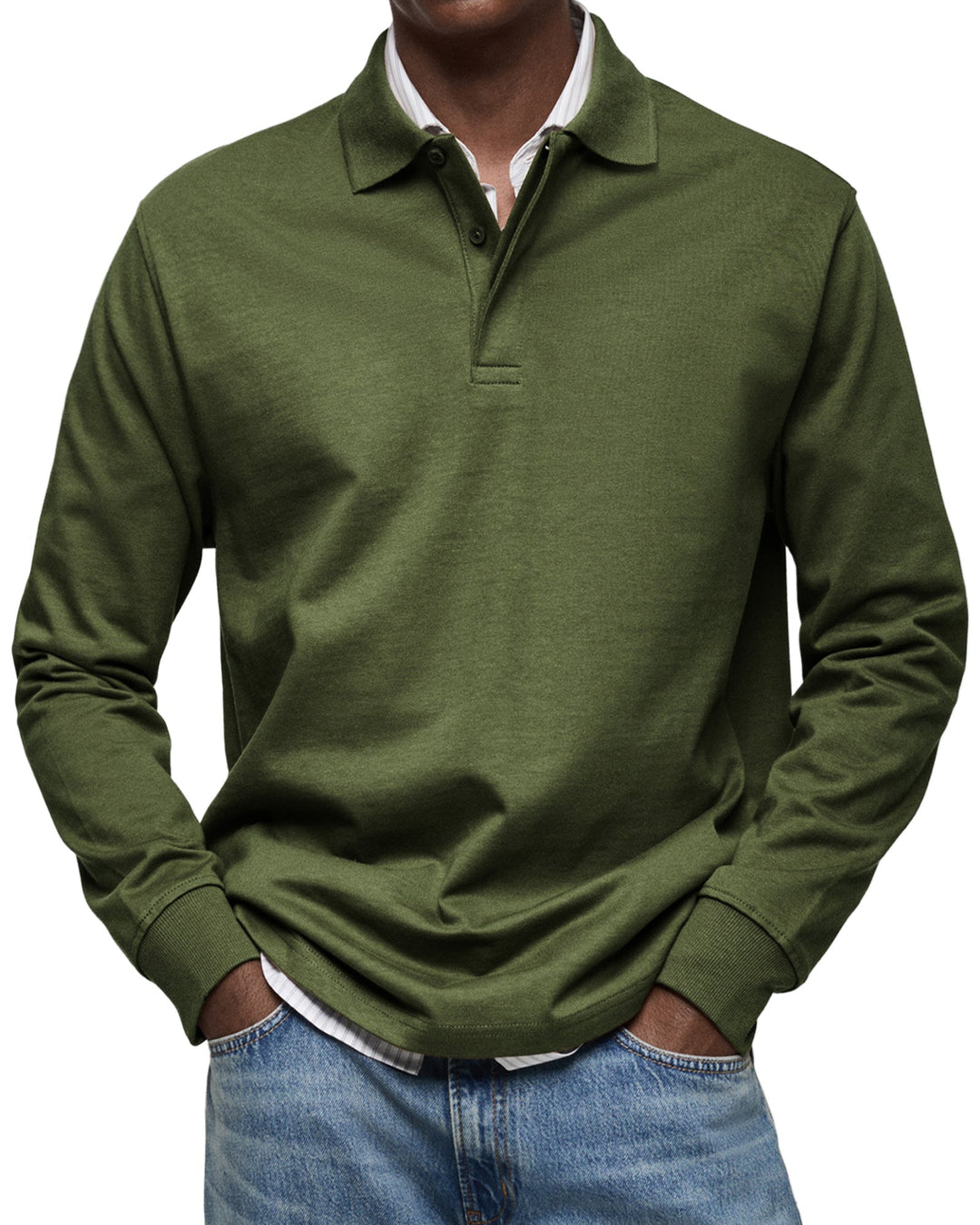 Alexandre™ casual polo s dolgimi rokavi