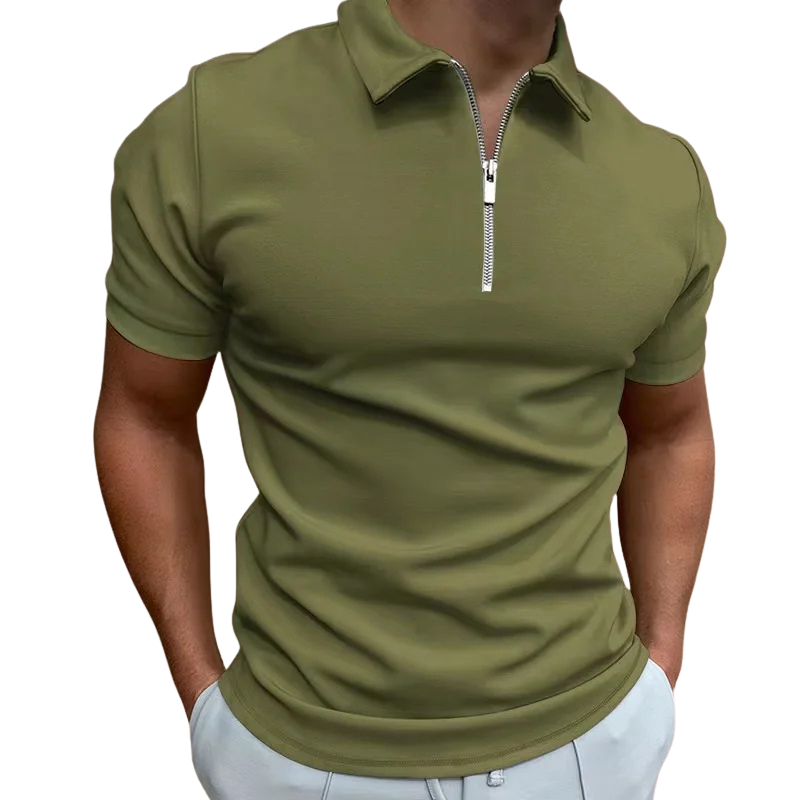 NOVAK | MODERNI POLO S POL ZIPPOM