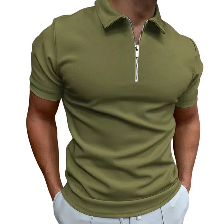 NOVAK | MODERNI POLO S POL ZIPPOM