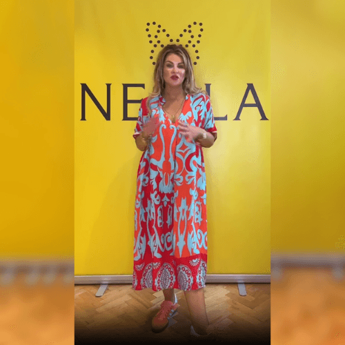 Mila™ - Elegantna cvetlična obleka za posebne priložnosti