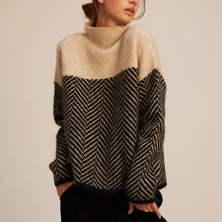 Agathe™ -  Pulover s polo ovratnikom
