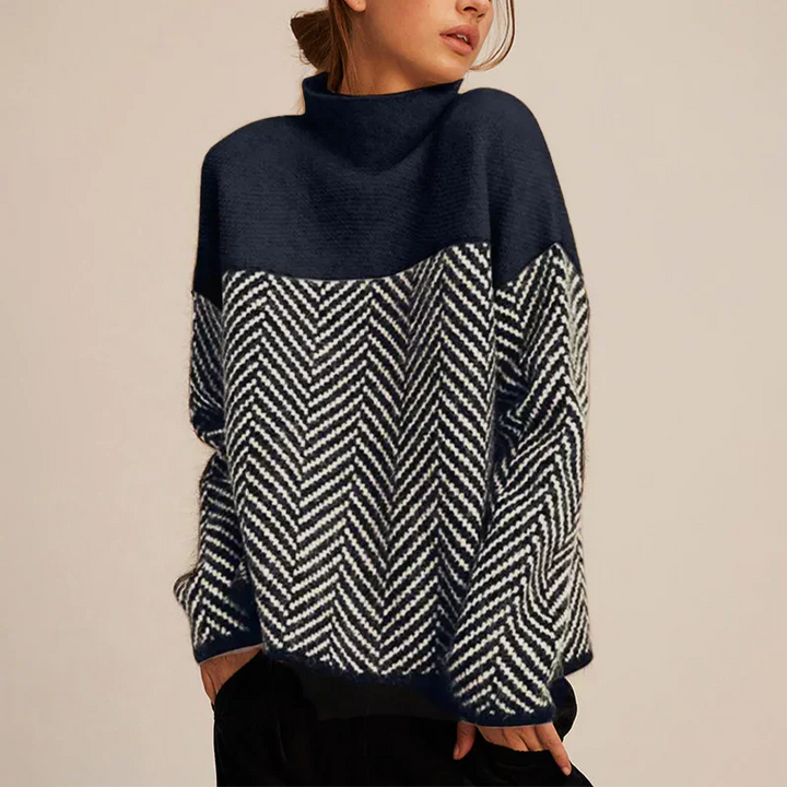 Agathe™ -  Pulover s polo ovratnikom