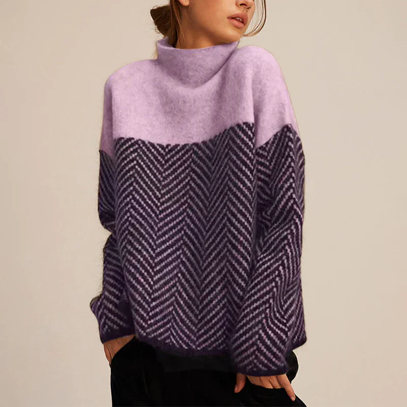 Agathe™ -  Pulover s polo ovratnikom