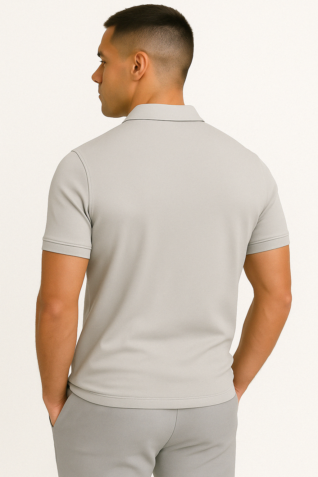 NOVAK | MODERNI POLO S POL ZIPPOM