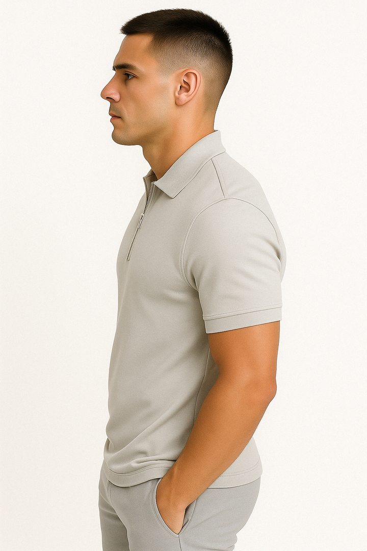 NOVAK | MODERNI POLO S POL ZIPPOM