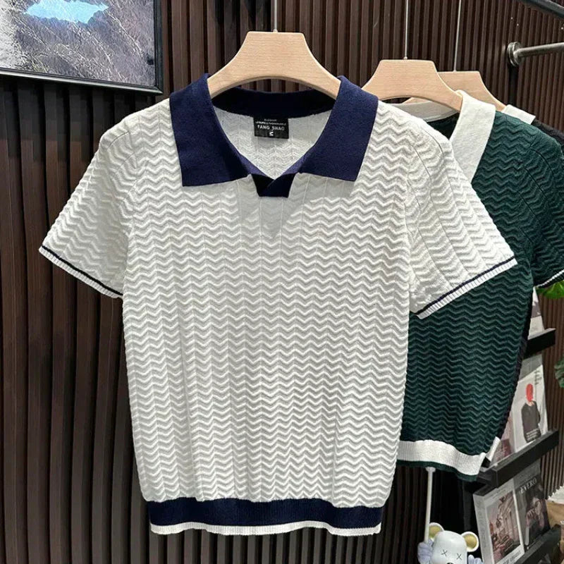 NOVAK | POLO MAJICA IZ RICCIO TKANINE