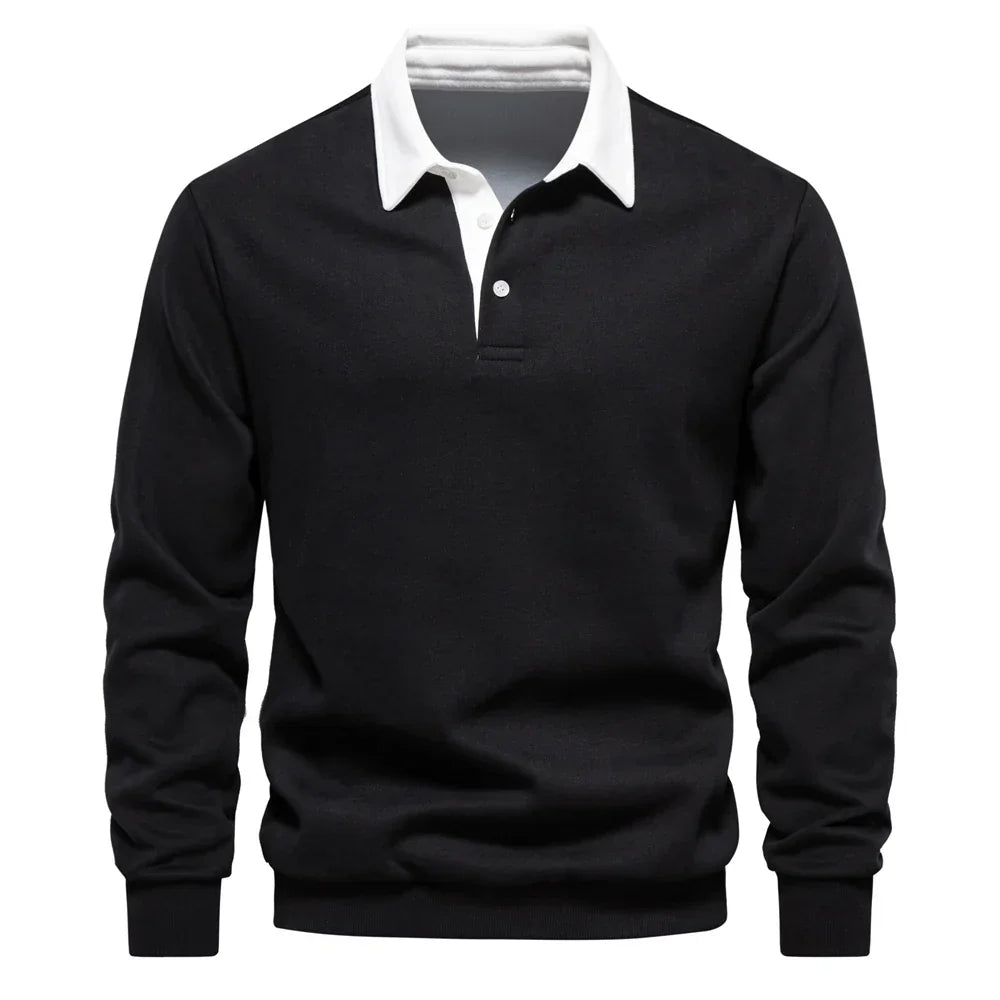 Jorge™ Moška polo majica z dolgimi rokavi