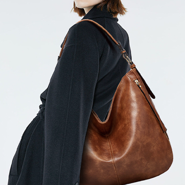 Mekana Slouchy Hobo Torba - 3-delni Set