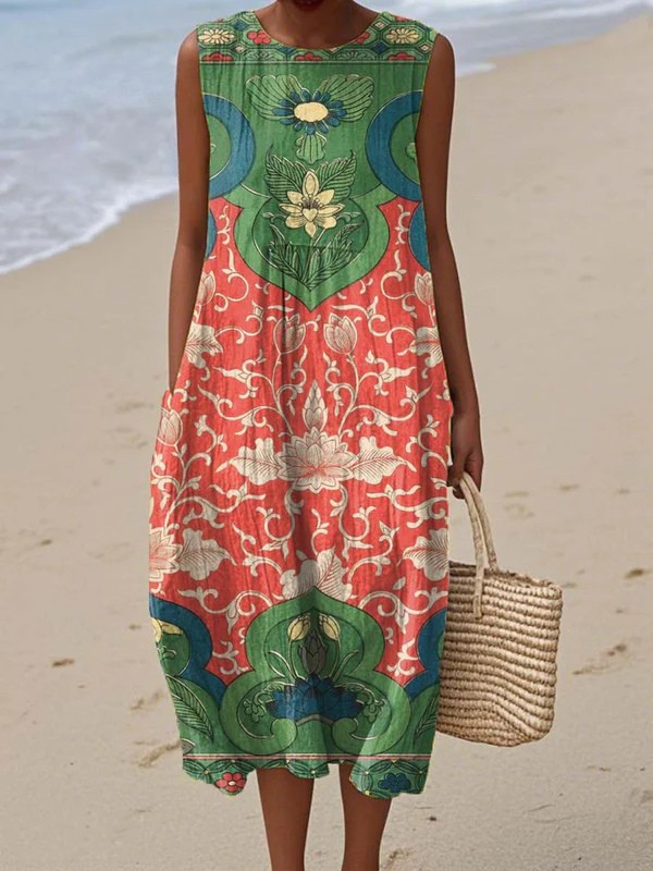 Vera | Boho Midi Oblačilo