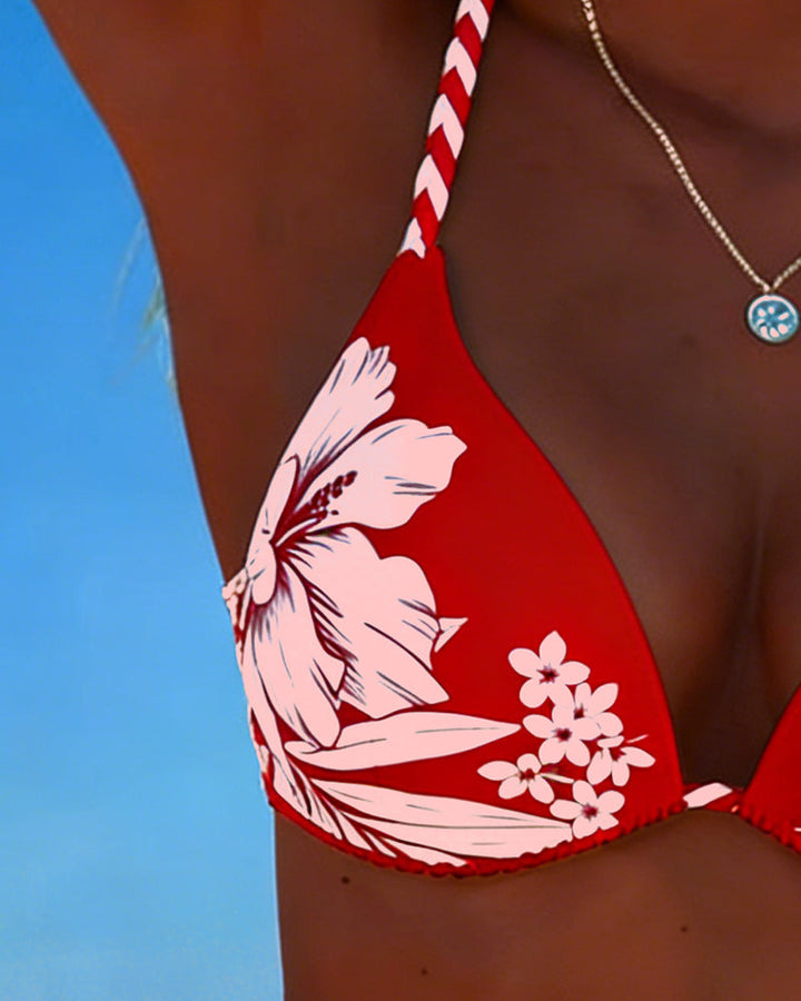 Bikini Preprost Seksualen Halter Izrez