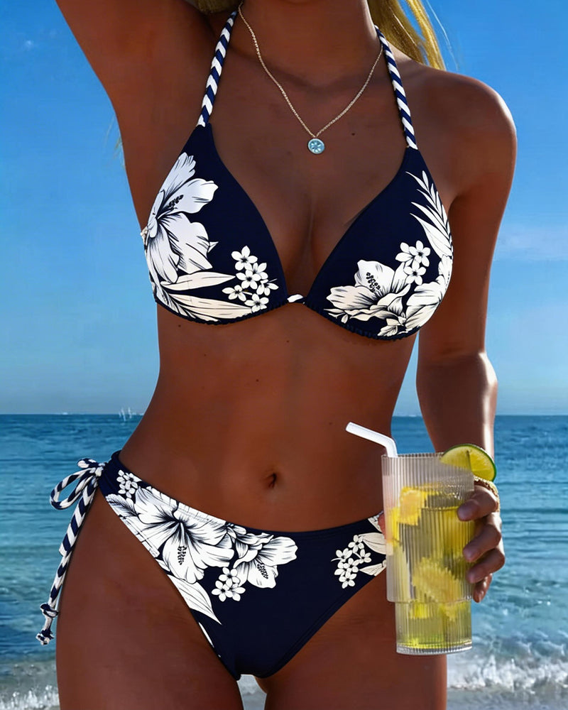 Bikini Preprost Seksualen Halter Izrez