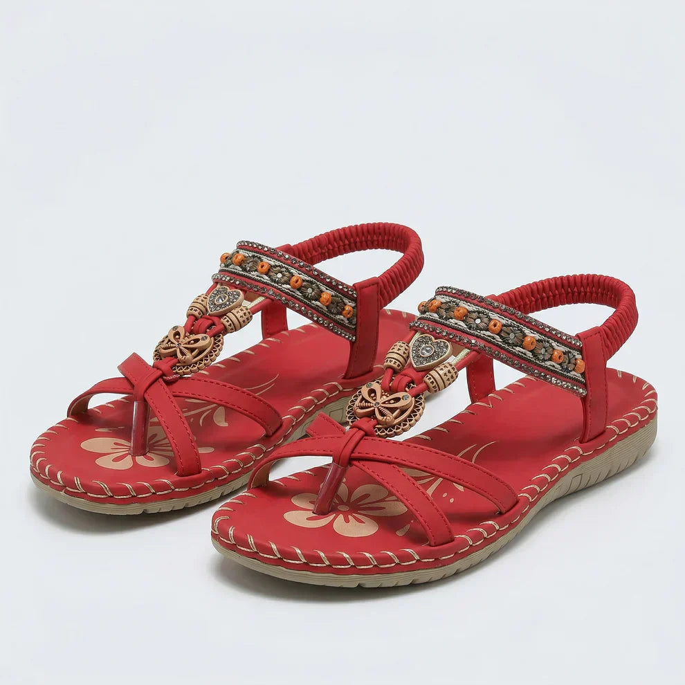 Ibiza stil sandali, ki združujejo udobje in eleganco