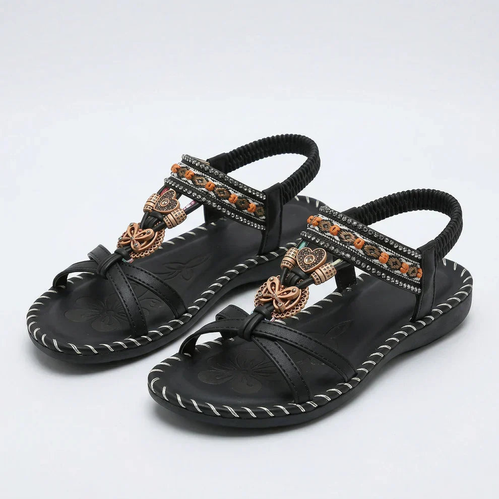 Ibiza stil sandali, ki združujejo udobje in eleganco