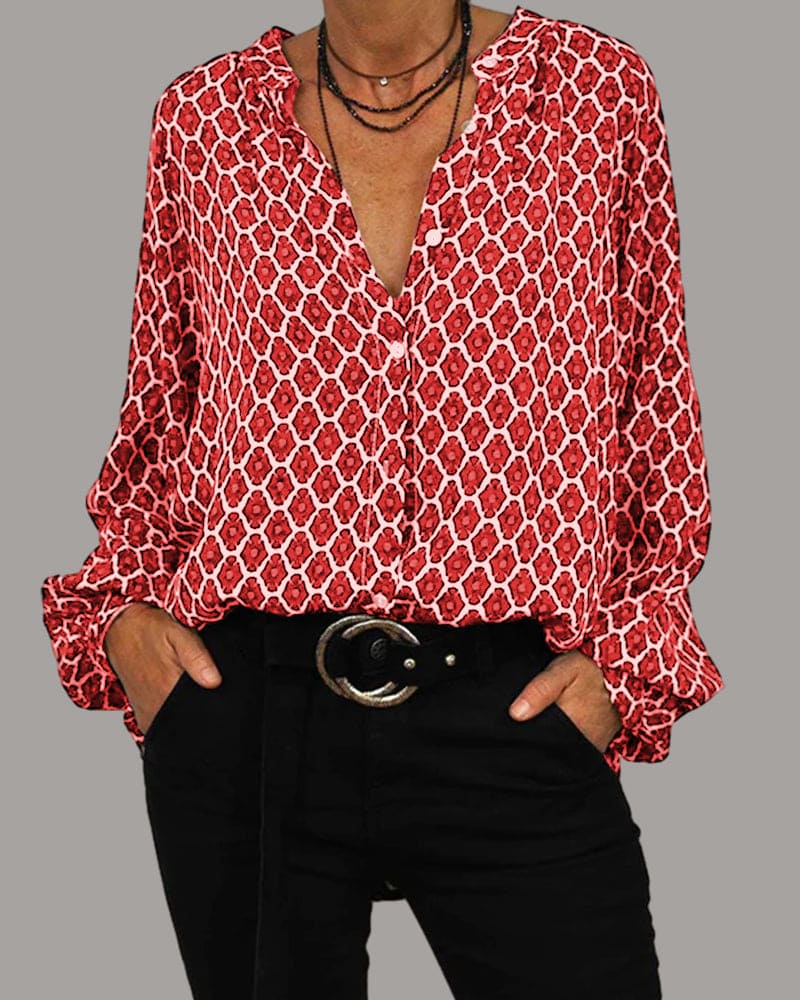 Geometrijska Bluza - Edwina