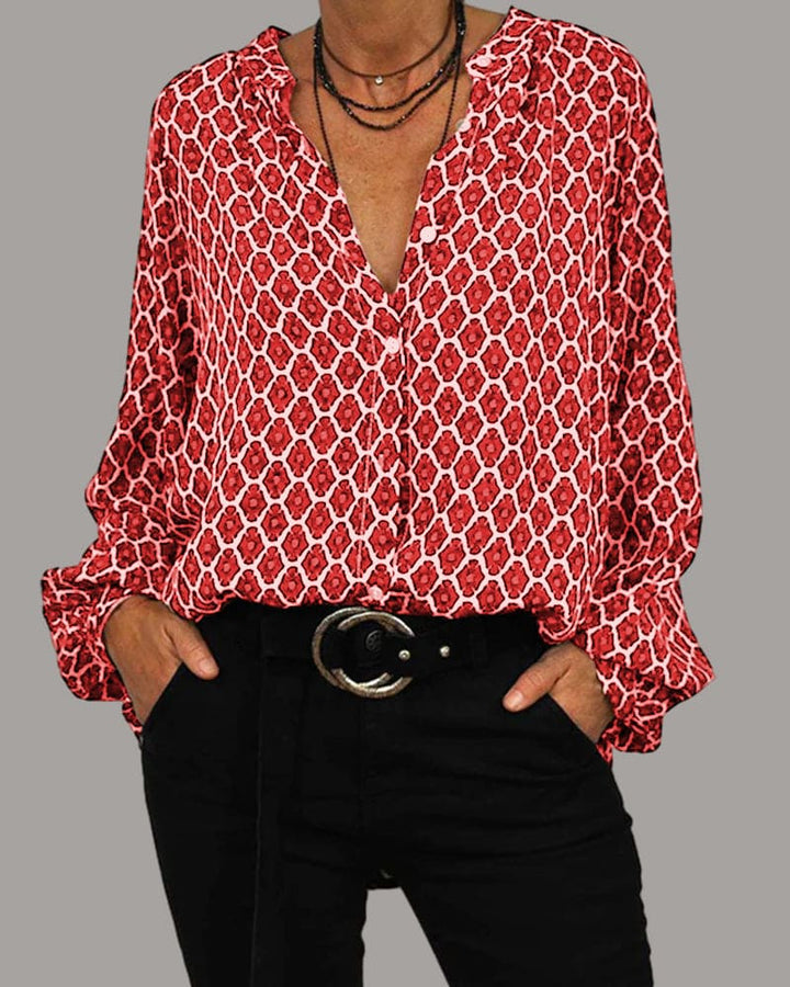 Geometrijska Bluza - Edwina