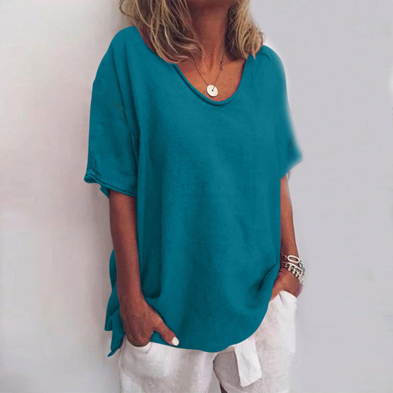 QUINA: Večnamenska Lanena Bluza