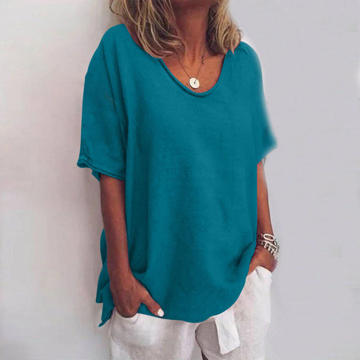 QUINA: Večnamenska Lanena Bluza